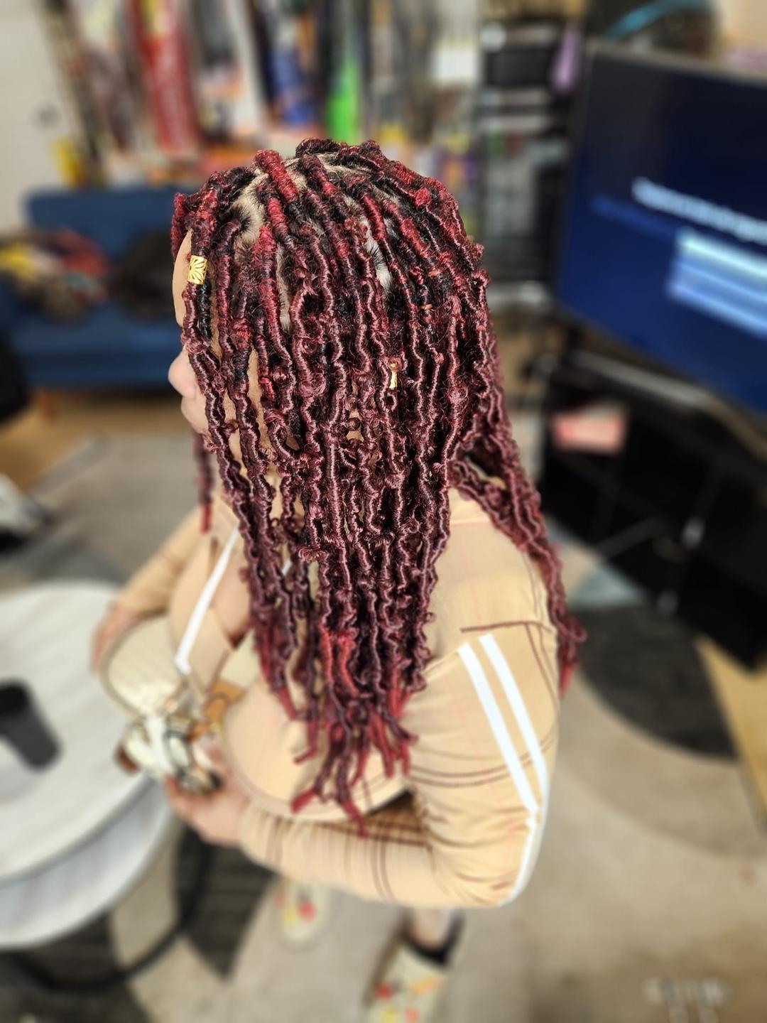 black framed eyeglasses